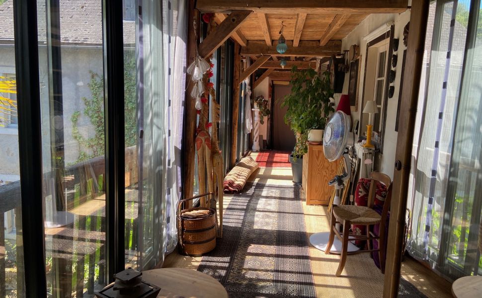 Superb ferme a quatre corps dans les vignes de Jurancon